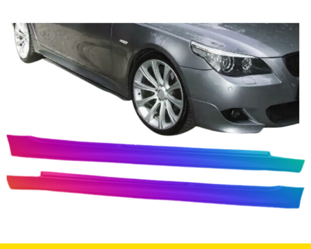 BMW - Set praguri M BMW Seria 5 E60 E61 2003-2010 Negru Gri Albastru Alb Vopsite