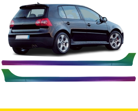 Volkswagen - Set praguri VW Golf 5 V GTI 2003-2008 Negru Gri Albastru Alb Vopsite la culoarea Masini