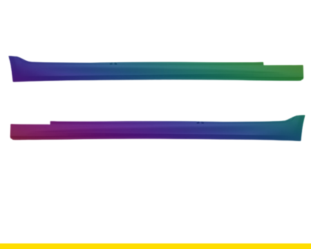 Seria 5 F10/F11 2010-2017 - Set praguri M BMW Seria 5 F10 F11 2010-2017 Negru Gri Albastru Alb Vopsite