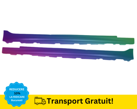 BMW - Set praguri M5 BMW Seria 5 F10 F11 2010-2017 Negru Gri Albastru Alb Verde Rosu VOPSITE