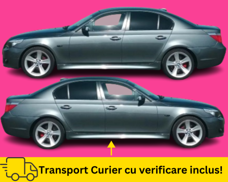 SERIA 5 E60 E61 2003-2010 - Set praguri Pachet M BMW Seria 5 E60 E61 2003-2010 A81 Verde la culoare VOPSITE