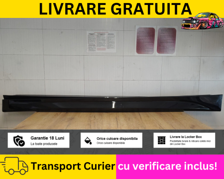 SERIA 3 F30 F31 2011-2019 - Set Praguri Pachet M LOOK BMW Seria 3 F30 2011-2017 475 668 Negru la culoare VOPSITE