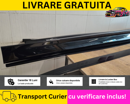 Extensii Praguri Negru 475 668 BMW Seria 3 F30 F31 2011-2017 VOPSIT TU Alegi culoarea [2]
