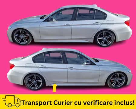 SERIA 3 F30 F31 2011-2017 - Set Praguri Pachet M LOOK BMW Seria 3 F30 2011-2017 A83 354 Gri la culoare VOPSITE