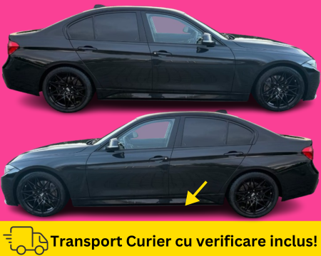 SERIA 3 F30 F31 2011-2017 - Set Praguri Pachet M LOOK BMW Seria 3 F30 2011-2017 475 668 Negru la culoare VOPSITE