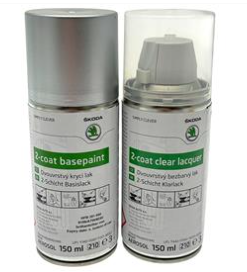 PRODUSE INTRETINERE - Set spray vopsea Volkswagen Argintiu Gri LA7W