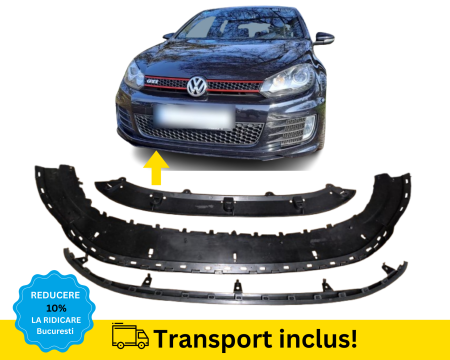 VOLKSWAGEN - Spoiler Fusta Bara fata complet VW Golf 6 VI GTI GTD 2008-2012