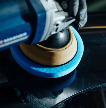 Burete polisare foarte abraziv K2 Duraflex Velcro 150mm [1]