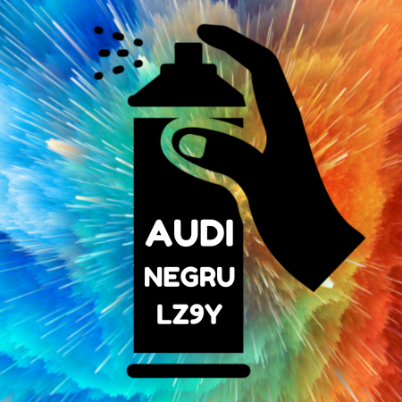 SPRAY VOPSEA - Spray vopsea Audi NEGRU LZ9Y 400ml