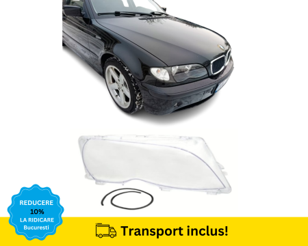BMW - Sticla far BMW E46 FSL 2001-2005 Dreapta