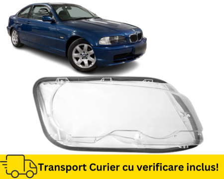 SERIA 3 E46 COUPE CABRIO - Sticla far cu garnitura dreapta BMW E46 Coupe Cabrio NFL 1998-2003