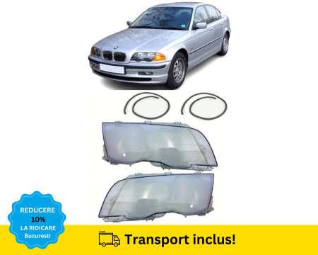 SERIA 3 E46 1998-2005 - Sticle faruri BMW E46 NFL 1998-2001
