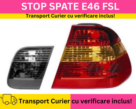 BMW - Stop lampa dreapta BMW Seria 3 E46 FSL Sedan 2001-2005 Semnal portocaliu