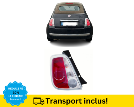 FIAT - Proiector ceata Fiat 500 595 695 2007-2014 Stanga