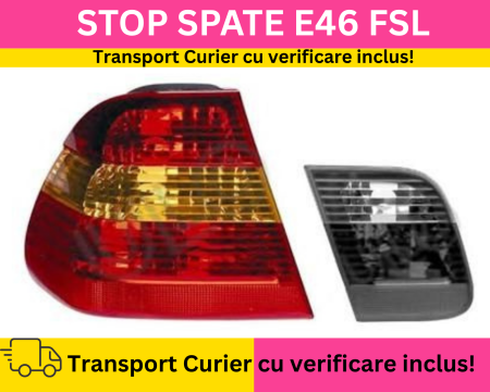 BMW - Stop lampa stanga BMW Seria 3 E46 FSL Sedan 2001-2005 Semnal portocaliu