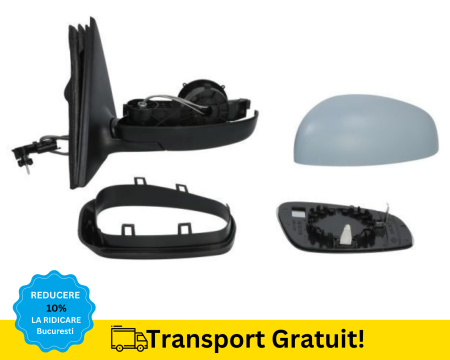 ROOMSTER 2006-2014 - Oglinda stanga Skoda Roomster 2006-2014 reglaj MANUALA