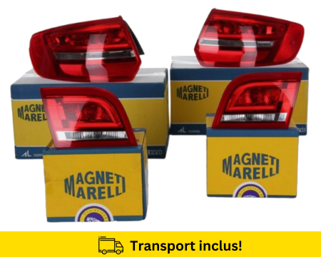 A3 8P 2003-2012 - Stopuri Audi A3 8P 2008-2012 FSL Sportback LED Stanga + Dreapta