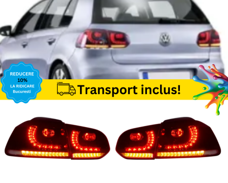 Stopuri LED VW Golf 6 VI Hatchback 2008-2012 semnal dinamic