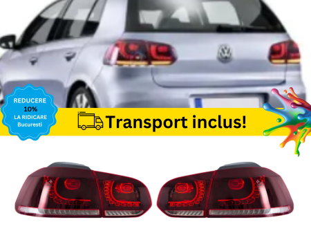 Stopuri LED VW Golf 6 VI Hatchback 2008-2012 semnal dinamic [2]