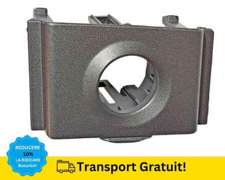 A4 B8 2007-2011 - Suport senzor parcare Dreapta Grila radiator Bara fata Audi A4 B8 2007-2011 Gri Antrazit