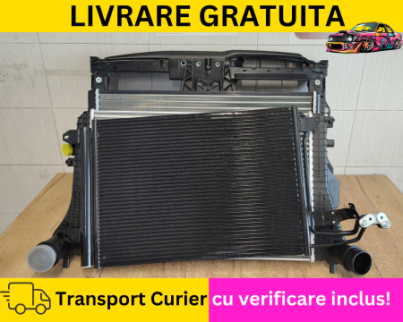 VOLKSWAGEN - Trager + Radiator Apa + Clima + Intercooler Aer VW Golf 6 VI 2008-2012 1.6TDI 2.0 TDI NOI