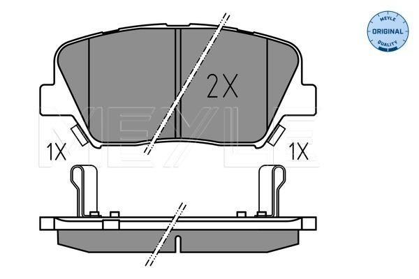 set placute frana,frana disc [2]