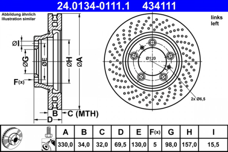 MINI - Disc frana