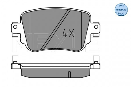 set placute frana,frana disc [1]