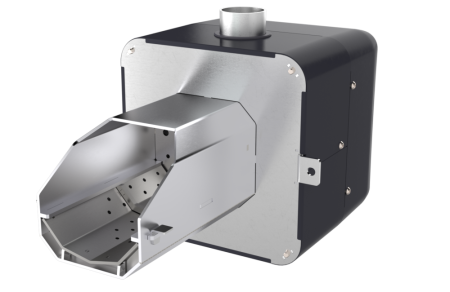 Arzatoare si Grile pentru Centrale Arca pe Peleti - Arzator Peleti PellasX M Mini 35 kW