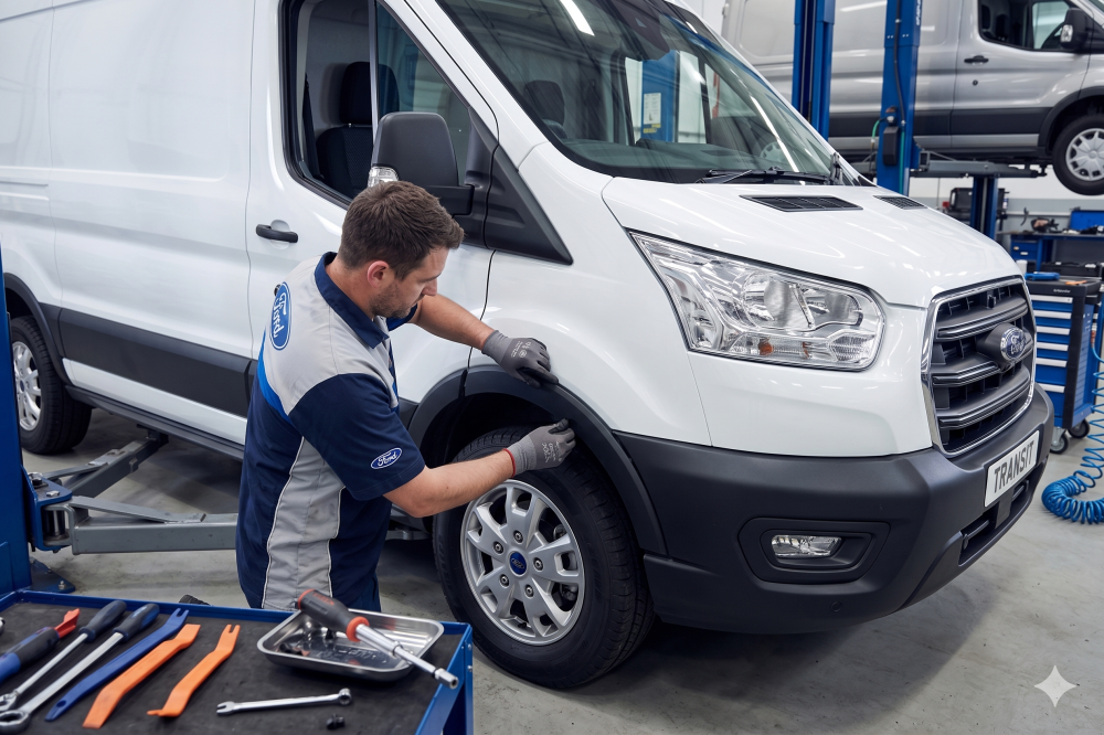 Bandou / Ornament Aripă Față Dreapta Negru — FORD TRANSIT VI V363 (2014–2018) | OE 1933341 [2]