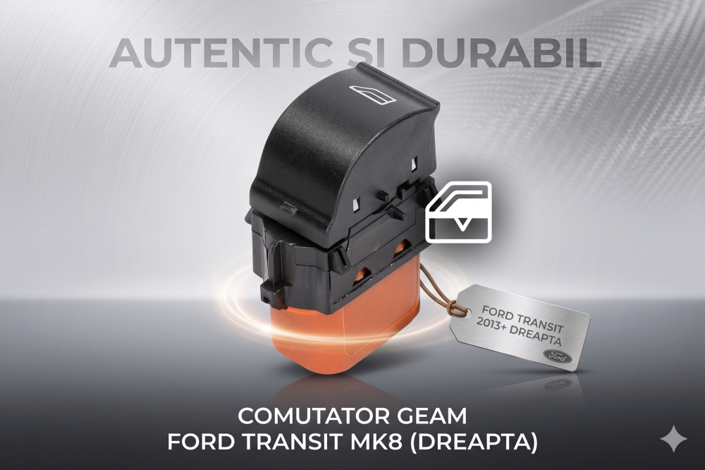 Comutator Macara Geam Electric Față Dreapta 6 Butoane — FORD TRANSIT CONNECT / V408 / TOURNEO CONNECT V408 (2010–Prezent) | OE 1690874 [2]