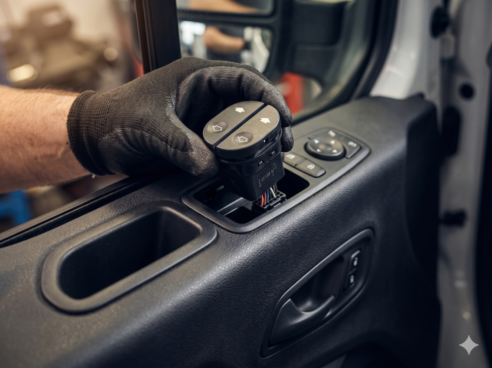 Comutator Macara Geam Electric Față Stânga — FORD TRANSIT CONNECT (2002–2013) | OE 1007910 [3]
