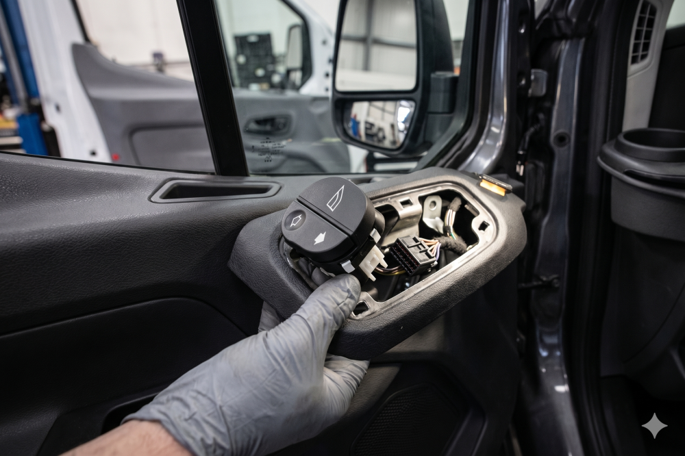Comutator Macara Geam Electric Față Dreapta — FORD TRANSIT CONNECT (2002–2013) | OE 1006292 [3]