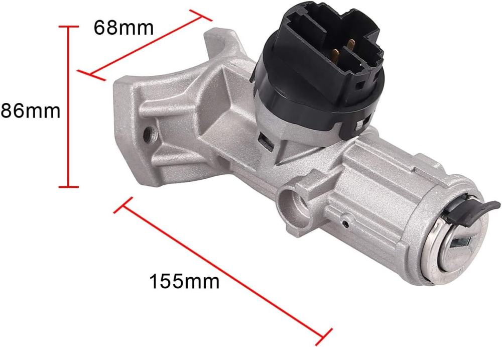 Contact Comutator Pornire Cu Cheie 7 Pini 2 Chei 2,0–2,8D — FIAT DUCATO / CITROËN JUMPER I-II / PEUGEOT BOXER (2002–2006) [3]