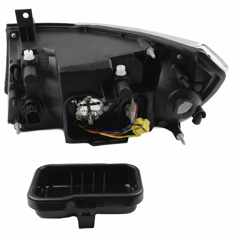 Lampă Frontală Față Dreapta H4 Electric Insert Cromat ECE — FORD TRANSIT V V184/V185 (2000–2006) [2]