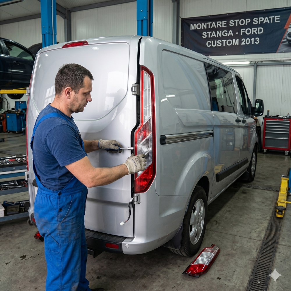 Lampă Stop Spate Dreapta Semnalizator Transparent P21W/P21/5W — FORD TRANSIT / TOURNEO CUSTOM (2012–2017) | OE 1778450 [3]