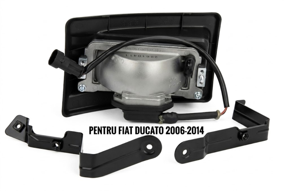 Proiector Lampă Ceață Față Stânga H1 Sticlă Transparentă ECE — FIAT DUCATO / CITROËN JUMPER I / PEUGEOT BOXER (1994–2002) [2]