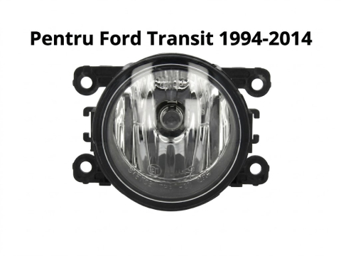 Ford Transit 08.2000 – 07.2006 (Platforma V184/V185) - Proiector Ceață Față H11 Ø90mm Sticlă CE 461/2010 — FORD TRANSIT (1994–2014)