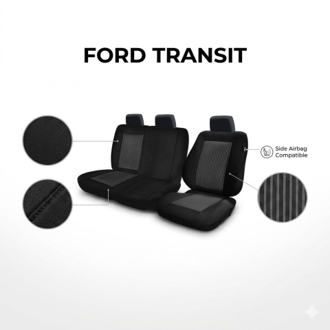 Ford Transit 08.1994 – 07.2000 (Platforma VE83) - Set Huse Scaune 1+2Ford Transit