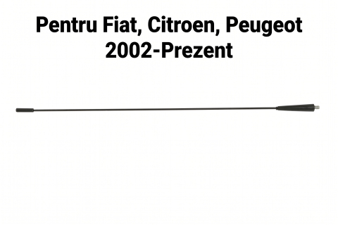 Fiat Ducato - Antenă Auto Tijă Filet M6 Aftermarket — FIAT DUCATO / CITROËN JUMPER III / PEUGEOT BOXER (2002–Prezent)