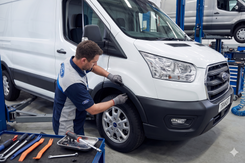 Bandou / Ornament Aripă Față Dreapta Negru — FORD TRANSIT VI V363 (2014–2018) | OE 1933341 [1]
