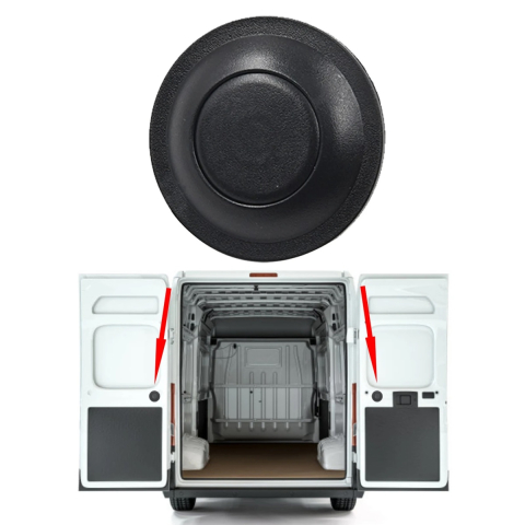 Mâner Ușă Spate Interior Gri Calitate P — FIAT DUCATO / CITROËN JUMPER III / PEUGEOT BOXER (04.2006–Prezent) [2]