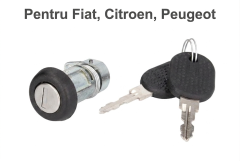 Fiat Ducato  03.1994 - 04.2002  (Platforma X230) - Butuc Ușă + 2 Chei CITROEN JUMPER ; FIAT DUCATO; PEUGEOT BOXER  1994-2002