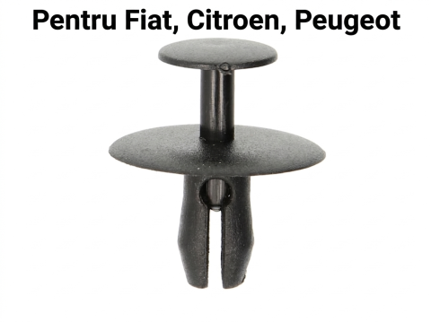 Fiat Ducato  04.2002 - 07.2006 (Platforma X244) - Clips Fixare Elemente Exterioare 6,5×13,8 mm — FIAT DUCATO / CITROËN JUMPER / PEUGEOT BOXER (1994–Prezent)