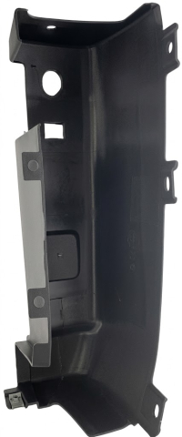 Colț Bară Protecție Spate Stânga Gri Plastic TÜV — FIAT DUCATO / CITROËN JUMPER III / PEUGEOT BOXER (2002–Prezent) [1]