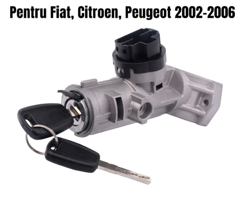 Fiat Ducato  04.2002 - 07.2006 (Platforma X244) - Contact Comutator Pornire Cu Cheie 7 Pini 2 Chei 2,0–2,8D — FIAT DUCATO / CITROËN JUMPER I-II / PEUGEOT BOXER (2002–2006)