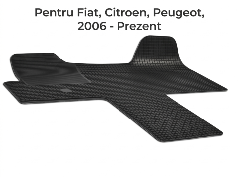 Fiat Ducato 06.2006 - 05.2014 (Platforma X250) - Covorașe Cauciuc Gumarny Zubri Ducato Jumper Boxer