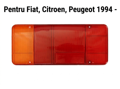 Fiat Ducato - Geam, Dispersor Lampă Spate Dreapta Platformă/Șasiu — Fiat Ducato / Citroën Jumper I-II / Peugeot Boxer (02.1994–08.2014)