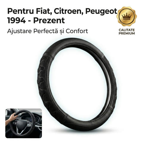 Fiat Ducato  03.1994 - 04.2002  (Platforma X230) - Husă Volan 37-39cm Fiat Ducato Citroën Jumper Peugeot Boxer