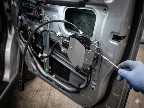 Actuator / Încuietoare Broască Ușă Față Dreapta — FORD TRANSIT VI V363 / TRANSIT CUSTOM (2013–Prezent) | OE 1876393 [4]